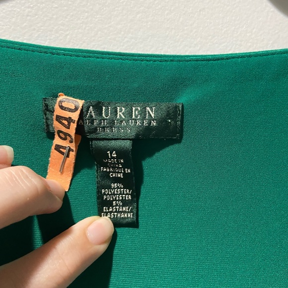 Lauren by Ralph Lauren Green Dress - Picture 5 of 6